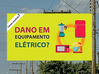 Prejuízos causados por queda de energia, devem ser reparados.