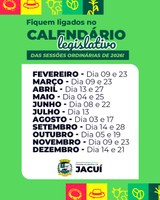 Calendário Legislativo