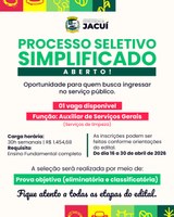 PROCESSO SELETIVO SIMPLIFICADO