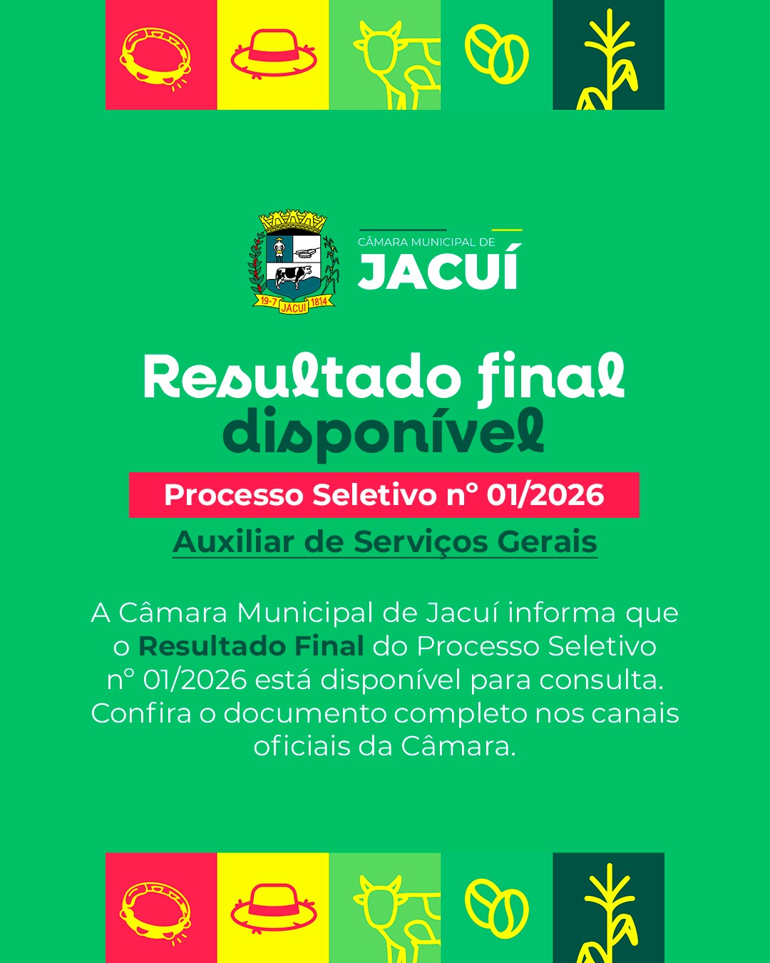 Resultado Final Disponível
