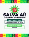 Trocamos de Telefone